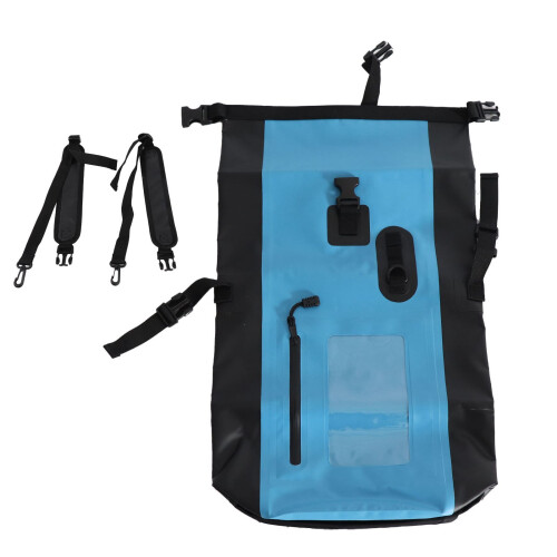 Sac à dos étanche 30L Roll-Top 281466cm noir 2