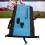 Durable Roll-Top Waterproof Backpack with Front-Zipper Pocket 20L 4