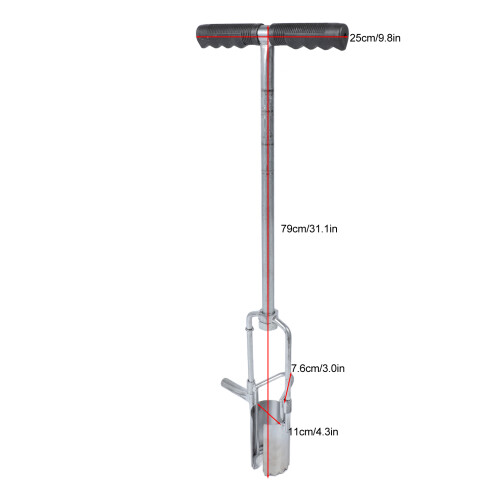 Professional Long Handled Bulb Planter with Soft Grip, 79x25cm 1