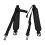 Durable Roll-Top Waterproof Backpack with Front-Zipper Pocket 20L 5