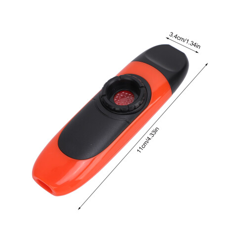 Kazoo Flauto 5-diaframma ABS Arancione Standard 1