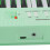 Teclado de 54 teclas con micrófono con cable, grabación, verde 9