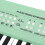 Teclado de 54 teclas con micrófono con cable, grabación, verde 12