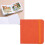 Carnet d'aquarelle 30 feuilles 10  10 cm orange. 15