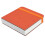 Carnet d'aquarelle 30 feuilles 10  10 cm orange. 10