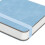 Cahier d'aquarelle de 30 feuilles 10x10cm bleu 9