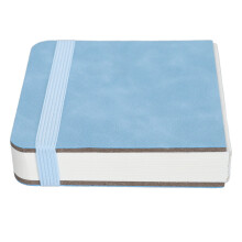 Cuaderno de acuarela de 30 hojas Textura granulada 10x10cm Azul