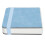 Cahier d'aquarelle de 30 feuilles 10x10cm bleu 1