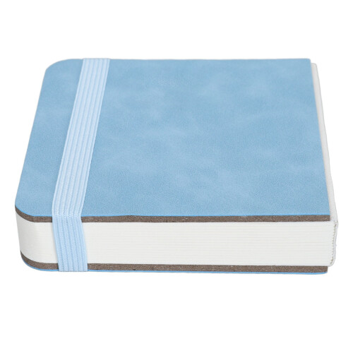Cahier d'aquarelle de 30 feuilles 10x10cm bleu