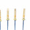 F1 Ensemble de 6 limes endodontiques dorées de 0,98 po 8