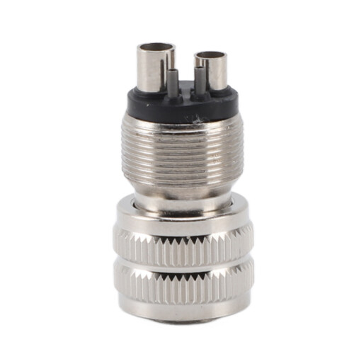 Edelstahl-Dental-Handstück-Adapter 4-zu-2-Loch 1
