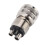 Edelstahl-Dental-Handstück-Adapter 4-zu-2-Loch 9