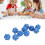 Set di dadi a 20 facce da 10 pezzi - Plastica blu 1