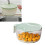 Multifunktionaler Küchen-Abtropfkorb 800 g PET/PP 4