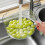 Multifunktionaler Küchen-Abtropfkorb 800 g PET/PP 8