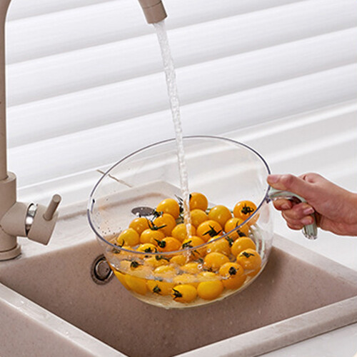 Multifunktionaler Küchen-Abtropfkorb 800 g PET/PP