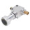 Aluminium 1/8NPT Vanne Pro 150-1200PSI argent 12