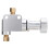 Aluminium 1/8NPT Vanne Pro 150-1200PSI argent 15
