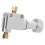 Aluminium 1/8NPT Vanne Pro 150-1200PSI argent 11