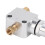 Aluminium 1/8NPT Vanne Pro 150-1200PSI argent 5