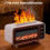 Diffusore di aromi USB Vintage Flame da 200 ml Bianco 6