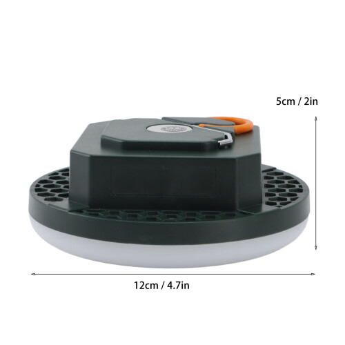 Lanterne LED blanche de camping 7500 mAh 12  5 cm, 4 modes 1