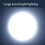 Lanterne LED blanche de camping 7500 mAh 12  5 cm, 4 modes 9