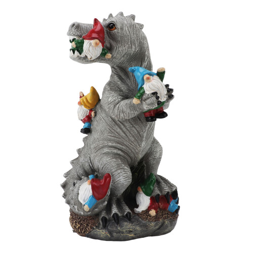 Multifunktionale Harz-Dinosaurier-Statue 36.58oz 31cm 2