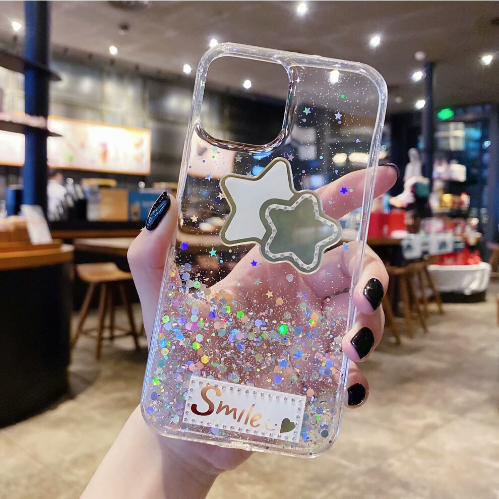 Crystal Glitter Case For Xiaomi Poco X3 Nfc - Clear Slim Protective Case With Sparkle Stars 6482260396811