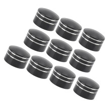 10 pièces capuchons de boulons de culasse en aluminium CNC noirs 9-12 mm