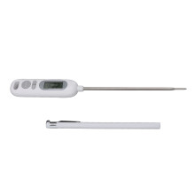 Termómetro de acero inoxidable con sonda de 141 mm, 120 mAh