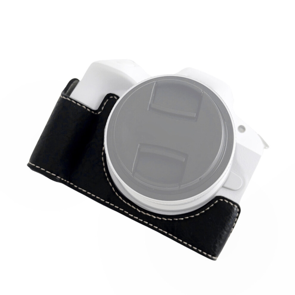 Pu Leather Camera Bottom Protective Case For R50/R100, 12.2X5.2x6cm 7611335381462