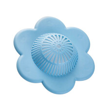 Modell: PVC-Abfluss-Siebabdeckung Blau, Saugnapf