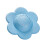 Modell: PVC-Abfluss-Siebabdeckung Blau, Saugnapf 1