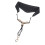 Saxophon-Nackengurt Y-Form Leder/Metall, Schwarz 12