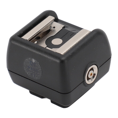 Blitzschuh-Adapter mit PC-Port 23 g