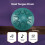 Tambour à langue 8 notes 4 po en C – Violet/Vert 5