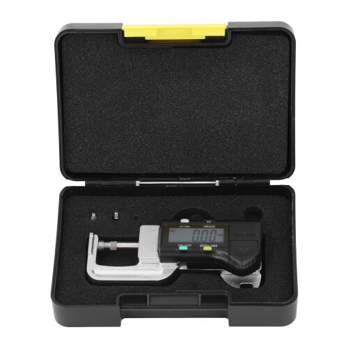 Digitale Dickenmesslehre 0-12,7 mm 0,01 mm Silber 2