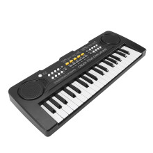 Tastiera da 37 tasti nera, 42.8x16.2x4.5 cm, 3x1.5V AA