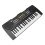 Teclado electrónico de 37 teclas negro 42.8x16.2x4.5 cm 16
