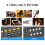 Teclado electrónico de 37 teclas negro 42.8x16.2x4.5 cm 3