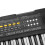 Teclado electrónico de 37 teclas negro 42.8x16.2x4.5 cm 8