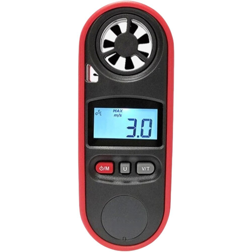 Anemometer Multifunction Handheld Air Velocity Meter, High-Precision, Model M1, 0.3-30 m/s, LCD Display For Enthusiasts 1