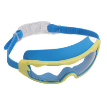 Wide View Tapones para los oídos y gafas de natación, 206g, Azul y Amarillo