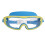 Schwimmbrille mit Ohrenstöpseln, klare Gläser, blau 2
