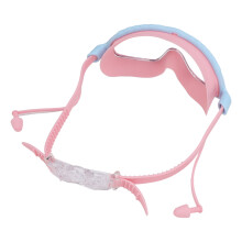 Gafas de natación para niños de visión amplia antivaho azul/rosa