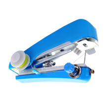 DHX-14 machine à coudre miniature portable 0,8 mm bleu