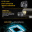 Faro LED da 7 pollici 180W 5x7/7x6 Bianco 6000K 6