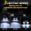 Faro LED da 7 pollici 180W 5x7/7x6 Bianco 6000K 5