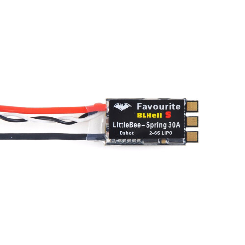 LittleBee 30A BLHeli_S OPTO 2-6S 23x12mm nero 2